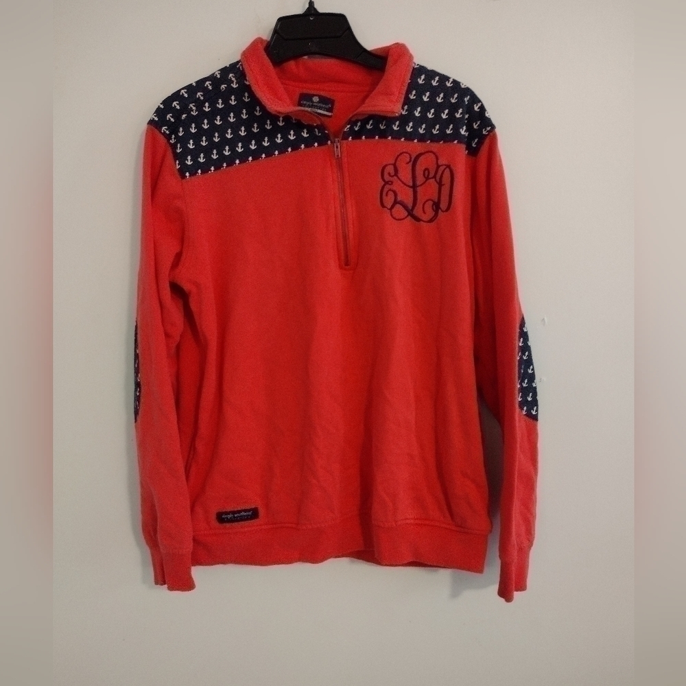 𝅺SIMPLY Southern Quarter Zip Pullover Size Small